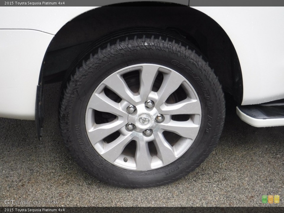2015 Toyota Sequoia Platinum 4x4 Wheel and Tire Photo #146091869