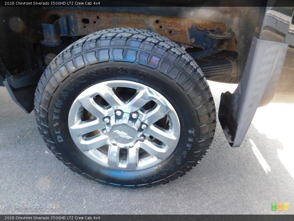 2018 Chevrolet Silverado 3500HD LTZ Crew Cab 4x4 Wheel and Tire Photo #146099521