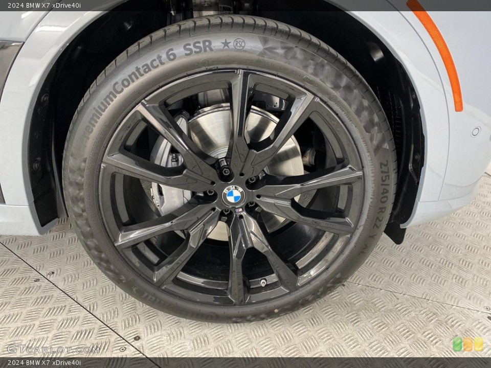 2024 BMW X7 xDrive40i Wheel and Tire Photo #146106679