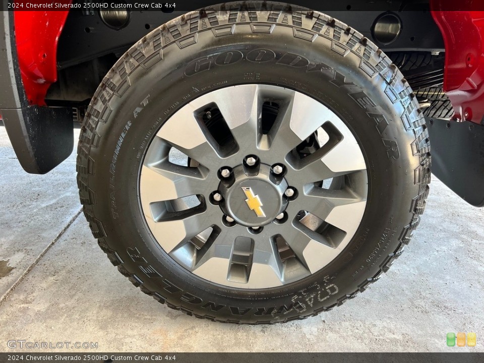 2024 Chevrolet Silverado 2500HD Custom Crew Cab 4x4 Wheel and Tire Photo #146115512