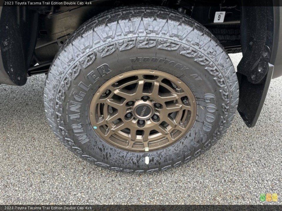 2023 Toyota Tacoma Trail Edition Double Cab 4x4 Wheel and Tire Photo #146119356