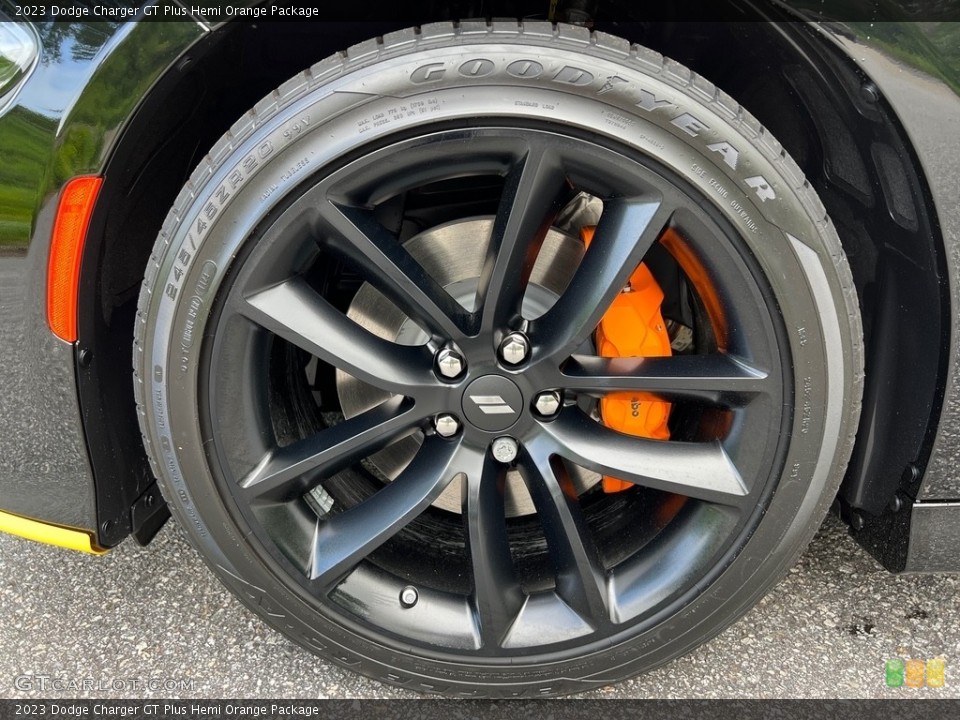 2023 Dodge Charger GT Plus Hemi Orange Package Wheel and Tire Photo #146120256