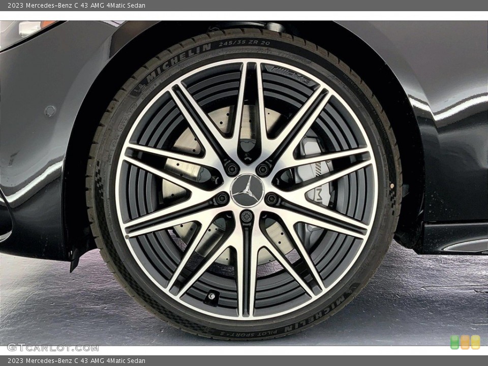 2023 Mercedes-Benz C 43 AMG 4Matic Sedan Wheel and Tire Photo #146122688