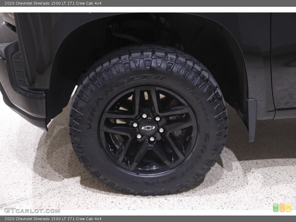 2020 Chevrolet Silverado 1500 LT Z71 Crew Cab 4x4 Wheel and Tire Photo #146126561