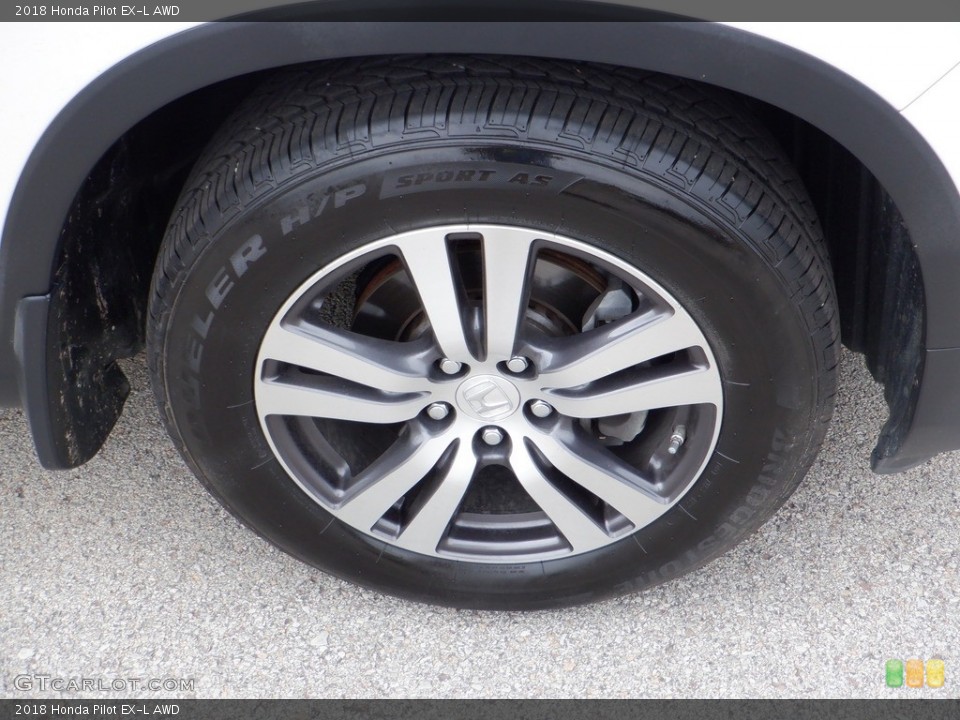 2018 Honda Pilot EX-L AWD Wheel and Tire Photo #146129527
