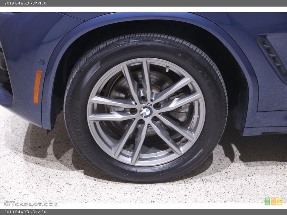 2019 BMW X3 xDrive30i Wheel and Tire Photo #146130043