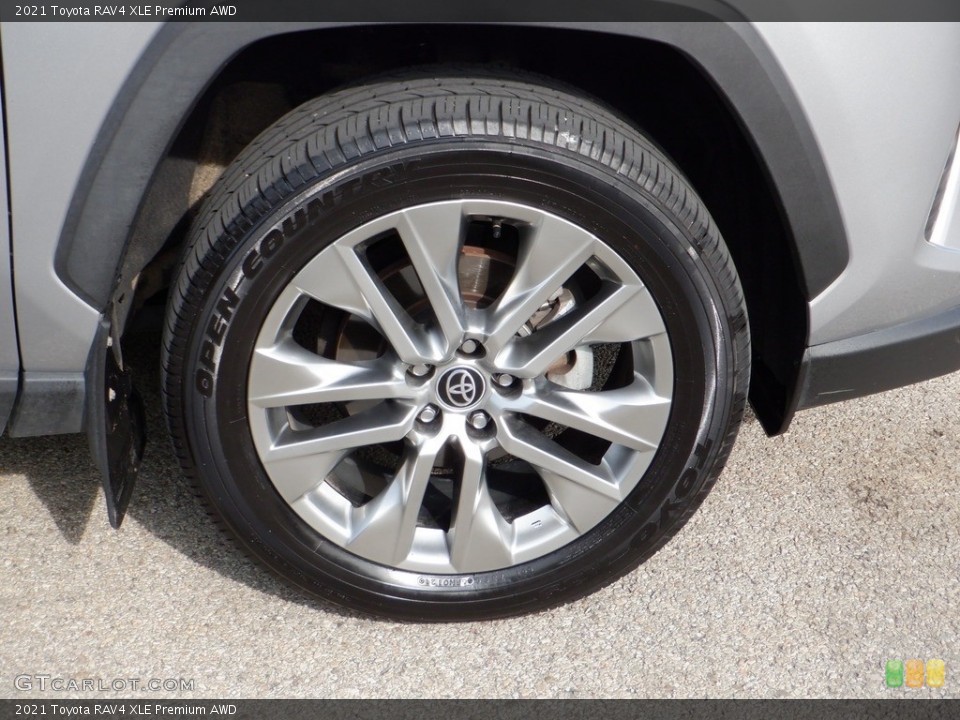 2021 Toyota RAV4 XLE Premium AWD Wheel and Tire Photo #146134006