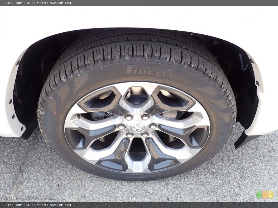 2023 Ram 1500 Limited Crew Cab 4x4 Wheel and Tire Photo #146142300