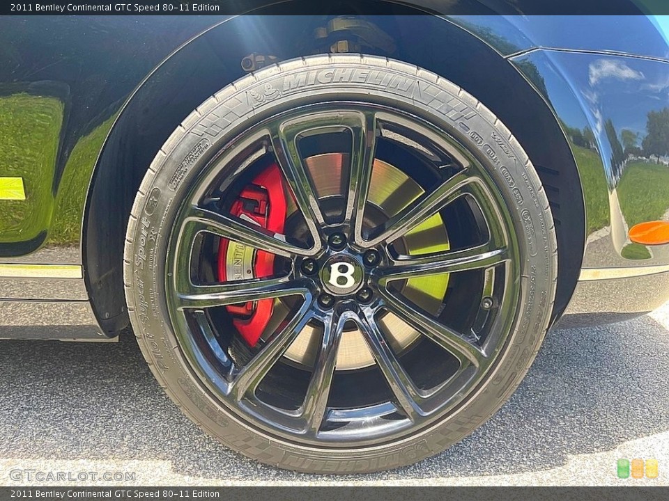 2011 Bentley Continental GTC Speed 80-11 Edition Wheel and Tire Photo #146142519