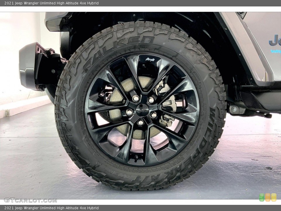 2021 Jeep Wrangler Unlimited High Altitude 4xe Hybrid Wheel and Tire Photo #146142606