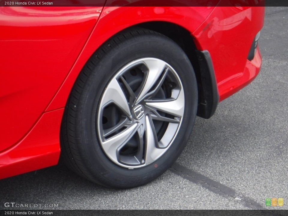2020 Honda Civic LX Sedan Wheel and Tire Photo #146143407