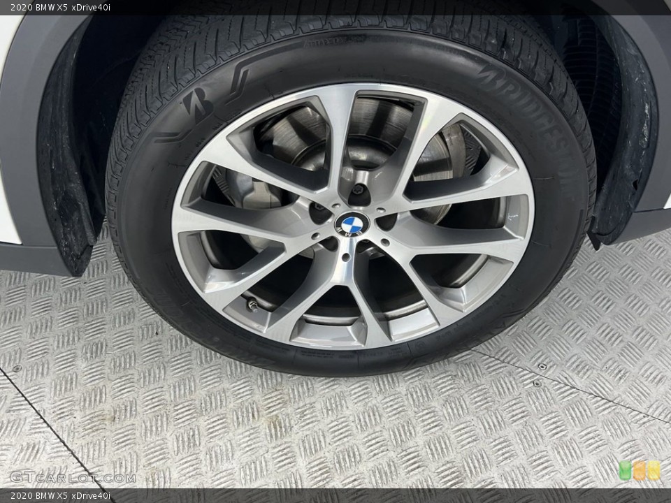 2020 BMW X5 xDrive40i Wheel and Tire Photo #146146515