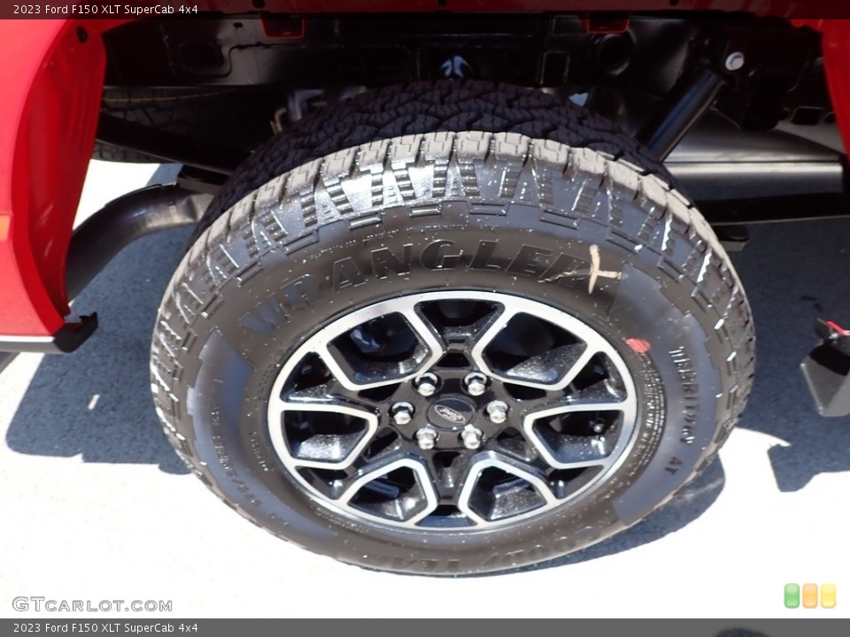 2023 Ford F150 XLT SuperCab 4x4 Wheel and Tire Photo #146161416