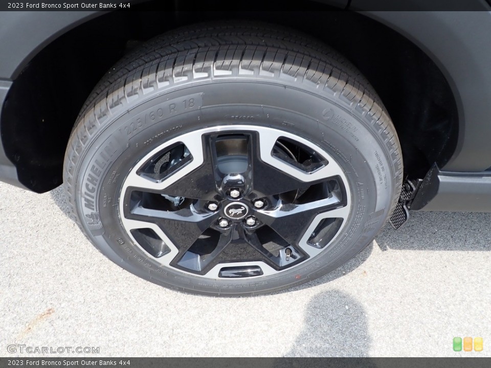 2023 Ford Bronco Sport Outer Banks 4x4 Wheel and Tire Photo #146164304