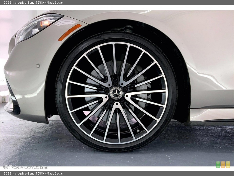 2022 Mercedes-Benz S 580 4Matic Sedan Wheel and Tire Photo #146164980