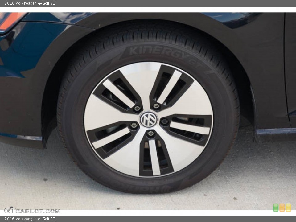 2016 Volkswagen e-Golf SE Wheel and Tire Photo #146172711