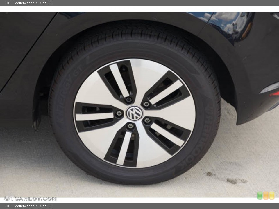 2016 Volkswagen e-Golf Wheels and Tires