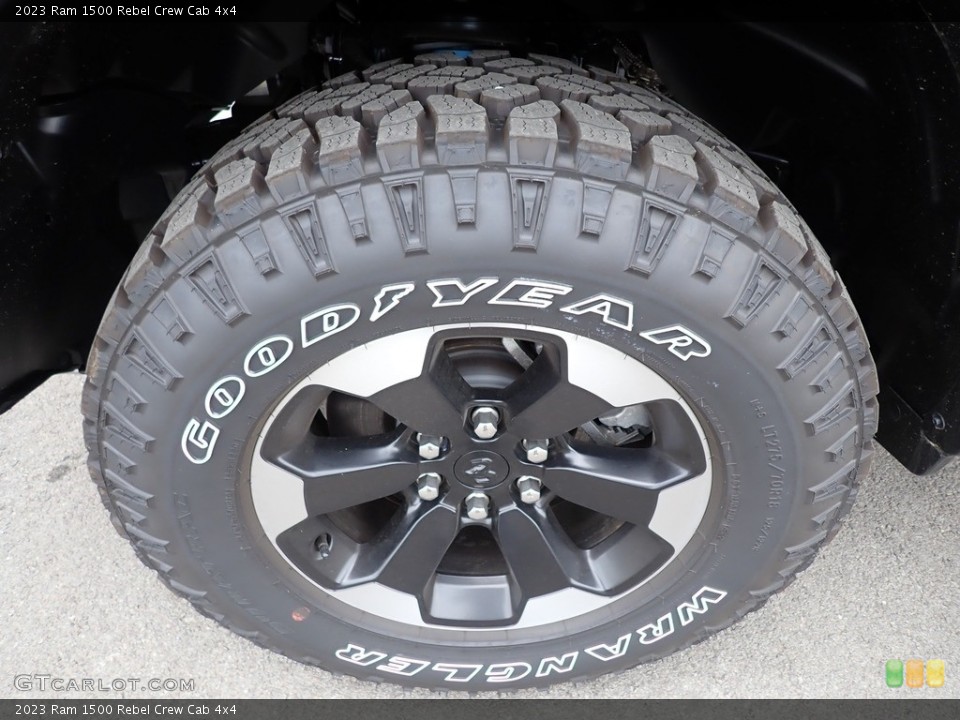 2023 Ram 1500 Rebel Crew Cab 4x4 Wheel and Tire Photo #146179449