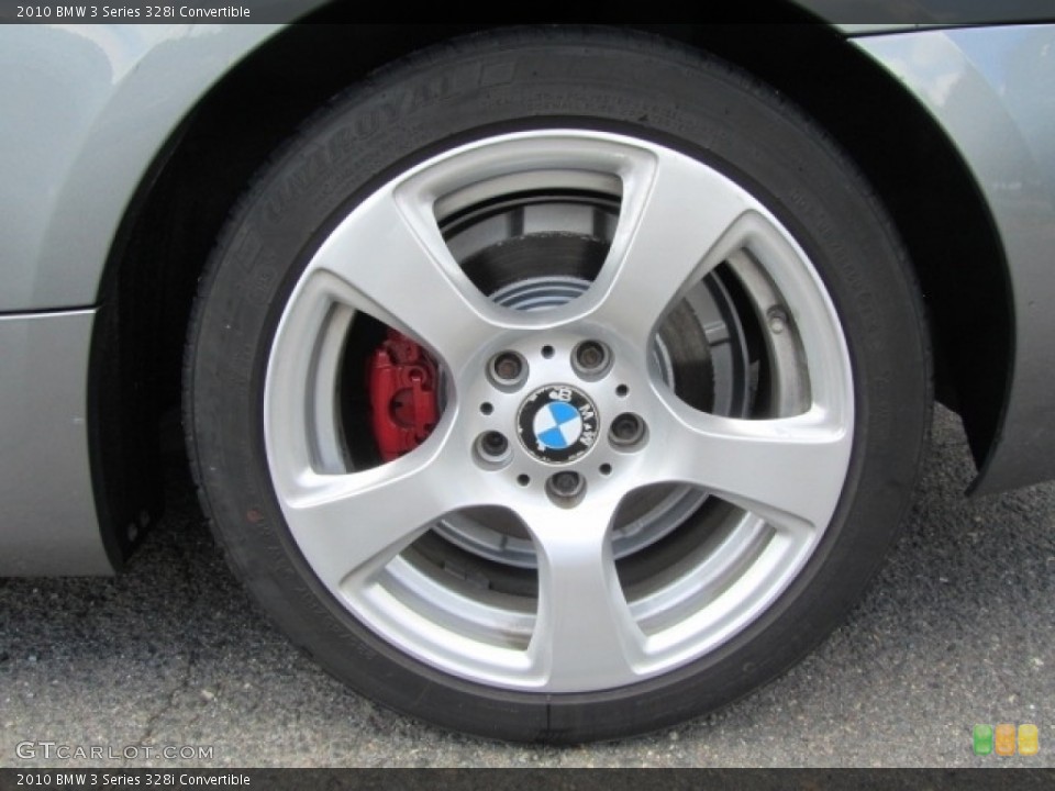 2010 BMW 3 Series 328i Convertible Wheel and Tire Photo #146189502
