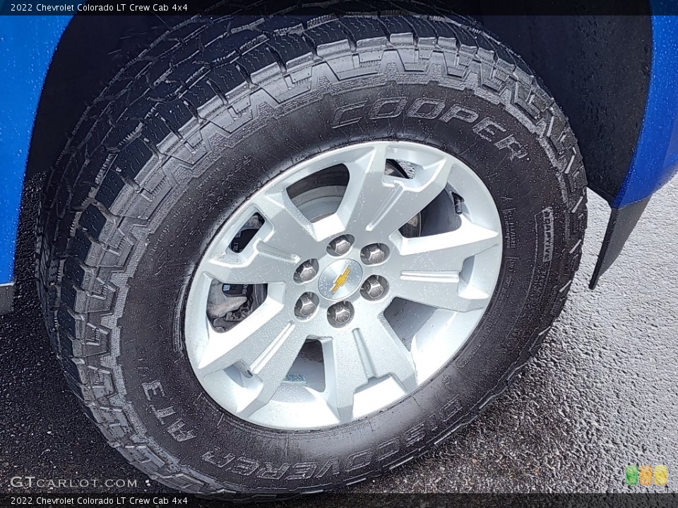 2022 Chevrolet Colorado LT Crew Cab 4x4 Wheel and Tire Photo #146190675