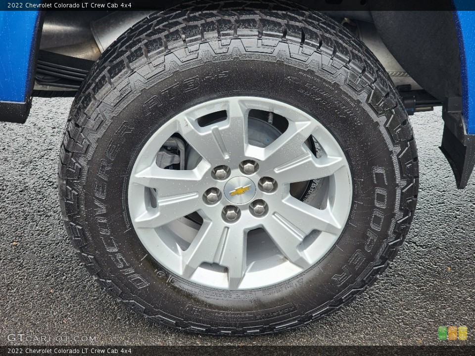 2022 Chevrolet Colorado LT Crew Cab 4x4 Wheel and Tire Photo #146190777