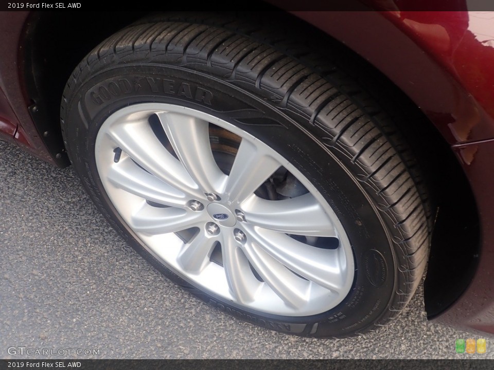 2019 Ford Flex SEL AWD Wheel and Tire Photo #146194452