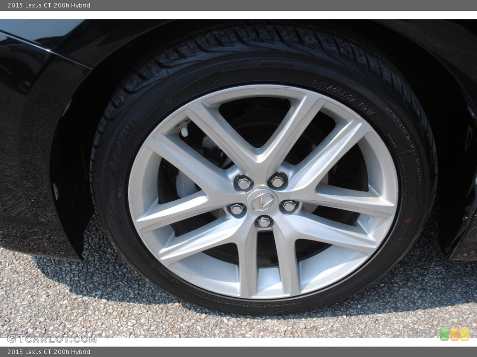 2015 Lexus CT 200h Hybrid Wheel and Tire Photo #146194740