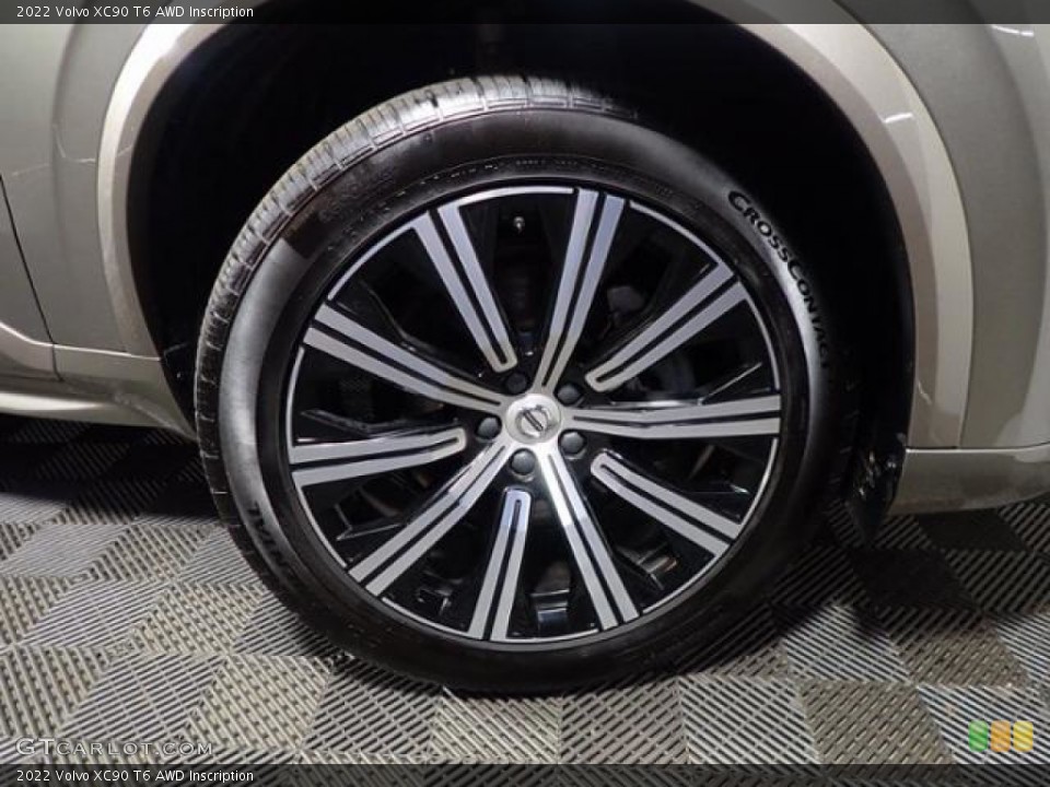 2022 Volvo XC90 T6 AWD Inscription Wheel and Tire Photo #146196490