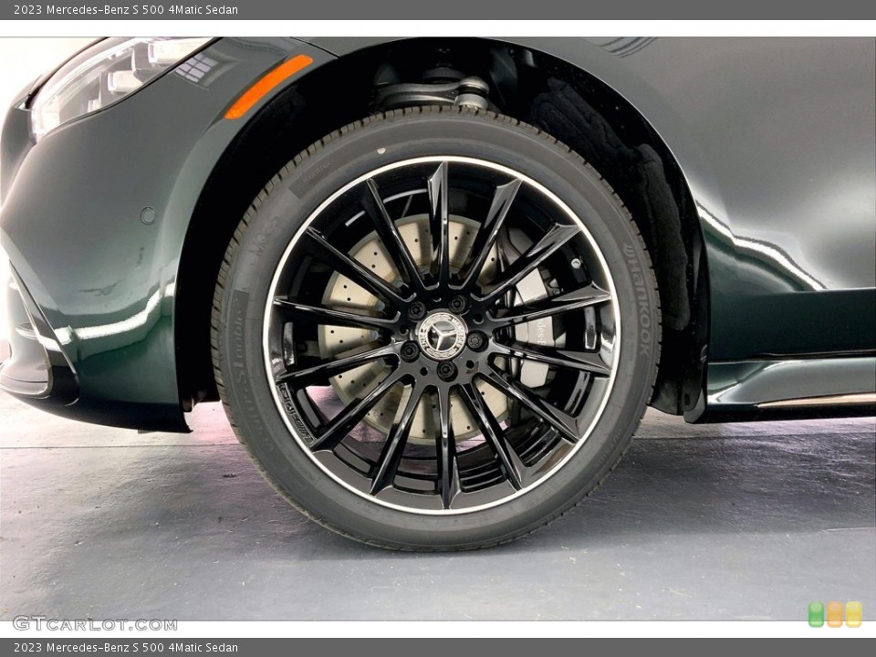 2023 Mercedes-Benz S 500 4Matic Sedan Wheel and Tire Photo #146197662