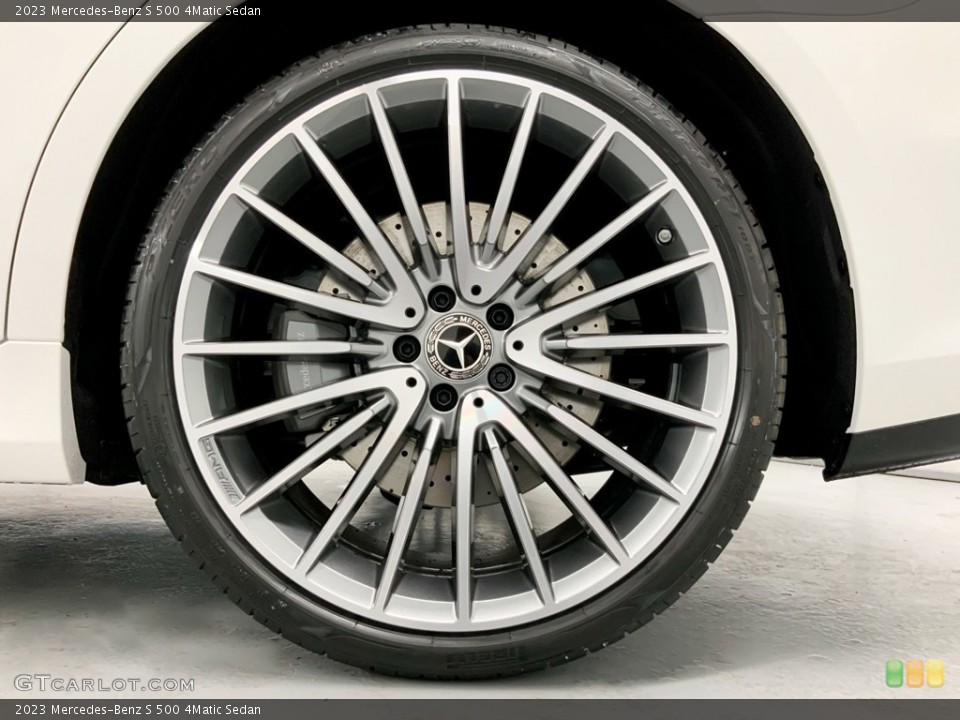 2023 Mercedes-Benz S 500 4Matic Sedan Wheel and Tire Photo #146198064