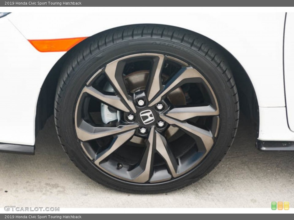 2019 Honda Civic Sport Touring Hatchback Wheel and Tire Photo #146198070
