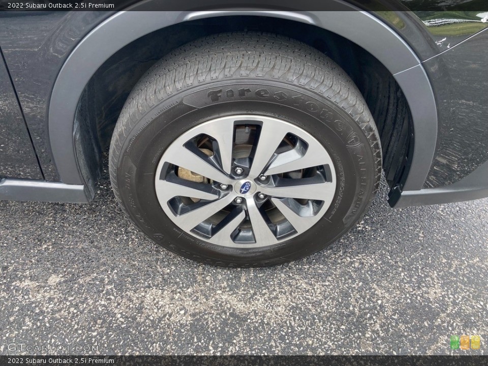 2022 Subaru Outback 2.5i Premium Wheel and Tire Photo #146200038