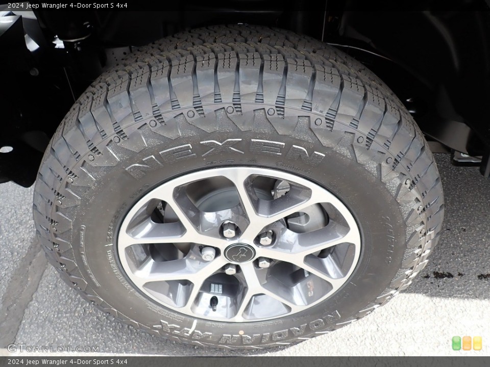 2024 Jeep Wrangler 4-Door Sport S 4x4 Wheel and Tire Photo #146208334