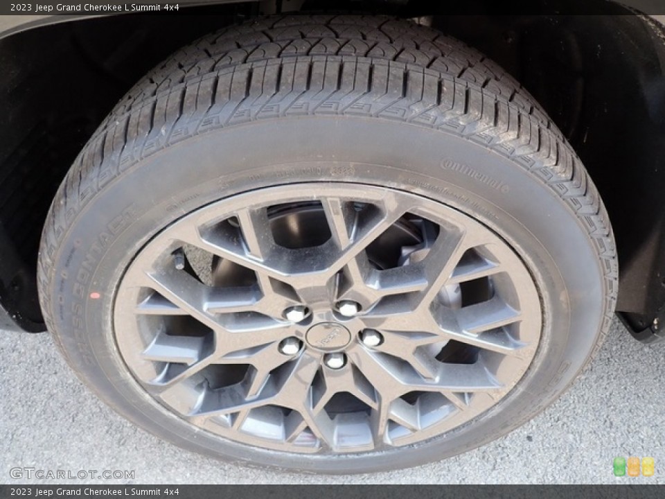 2023 Jeep Grand Cherokee L Summit 4x4 Wheel and Tire Photo #146209680