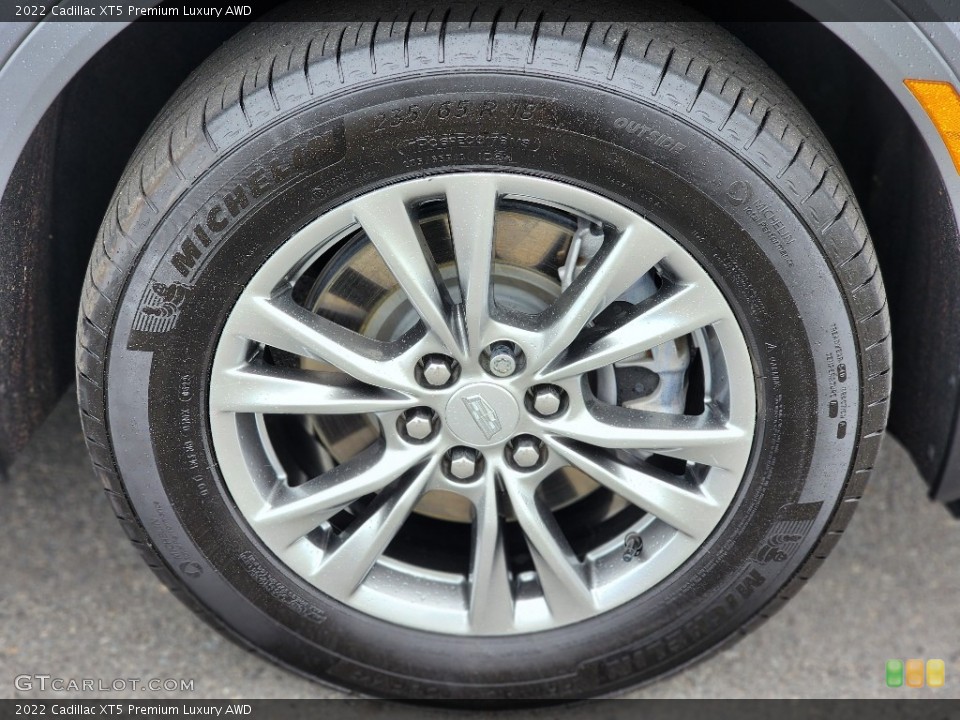 2022 Cadillac XT5 Premium Luxury AWD Wheel and Tire Photo #146210604