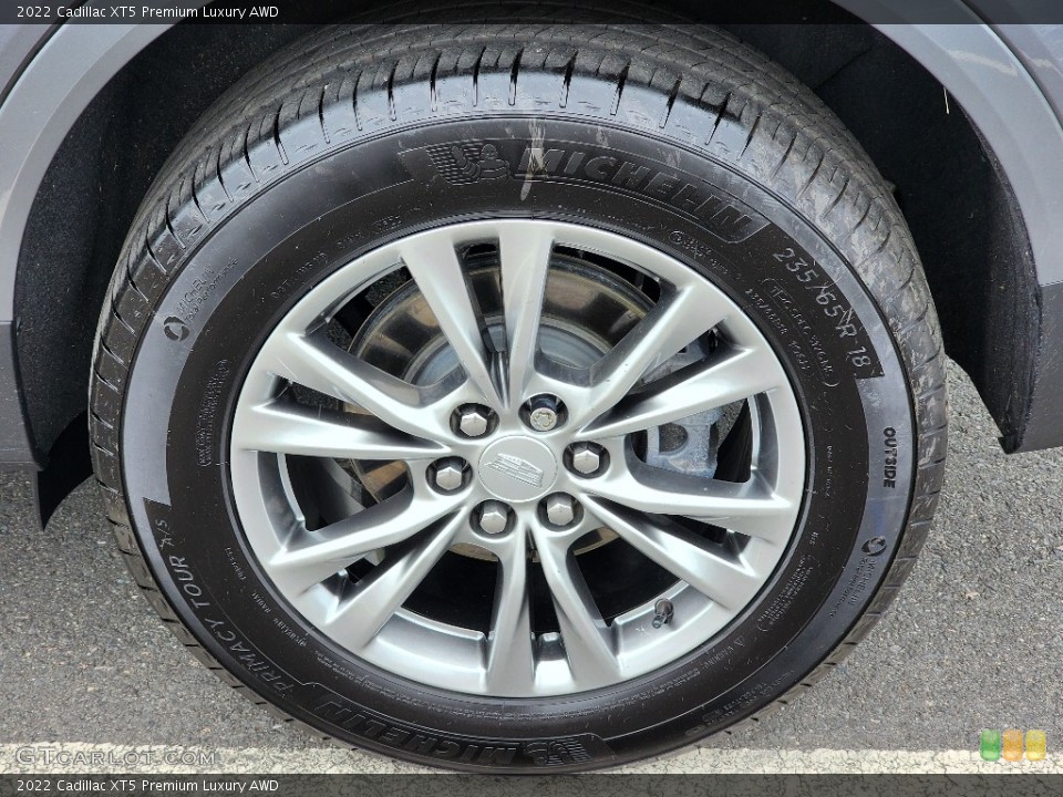 2022 Cadillac XT5 Premium Luxury AWD Wheel and Tire Photo #146210742