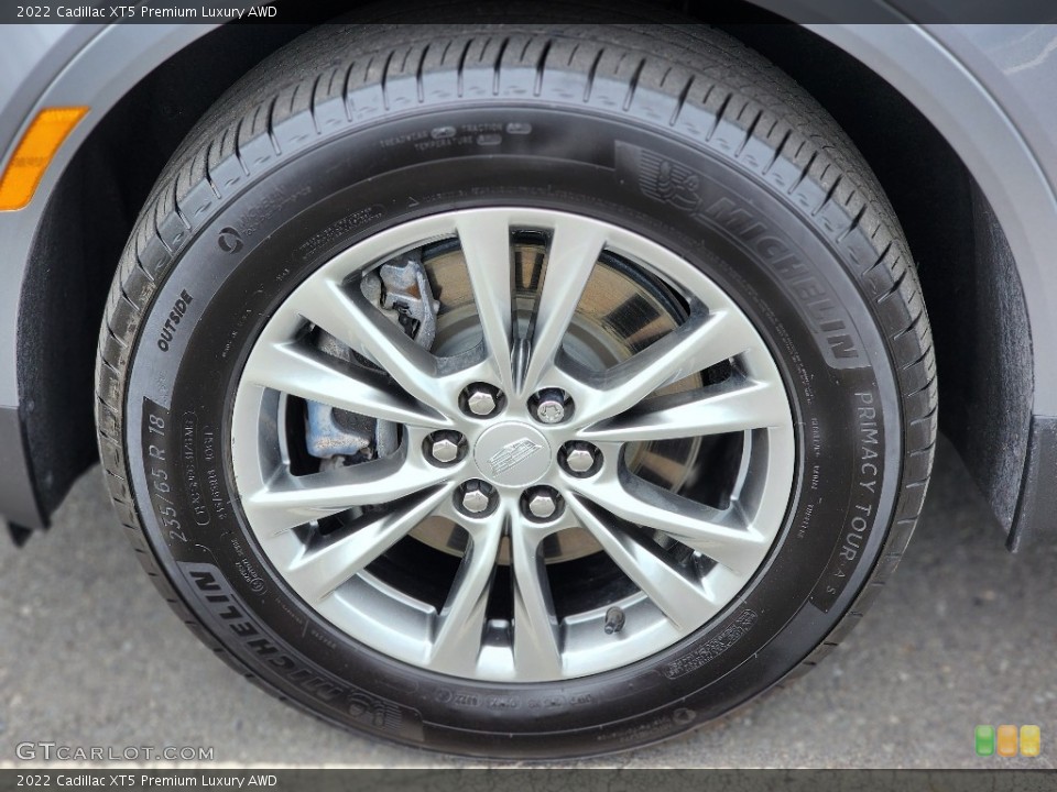 2022 Cadillac XT5 Wheels and Tires