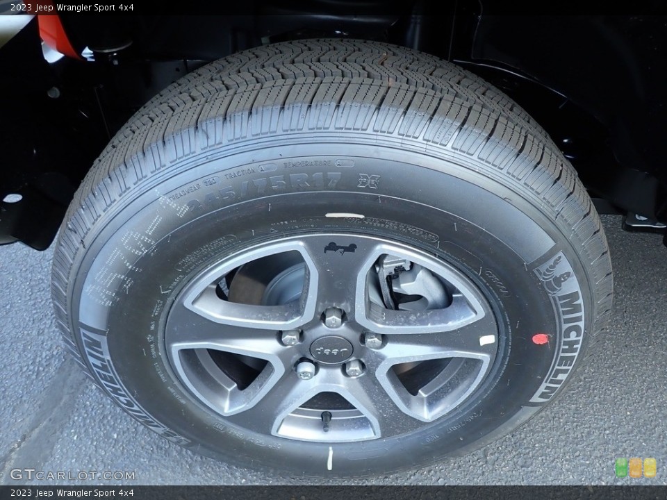 2023 Jeep Wrangler Sport 4x4 Wheel and Tire Photo #146217968
