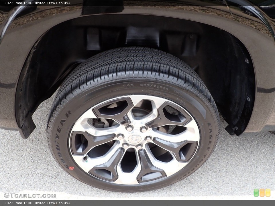 2022 Ram 1500 Limited Crew Cab 4x4 Wheel and Tire Photo #146219368