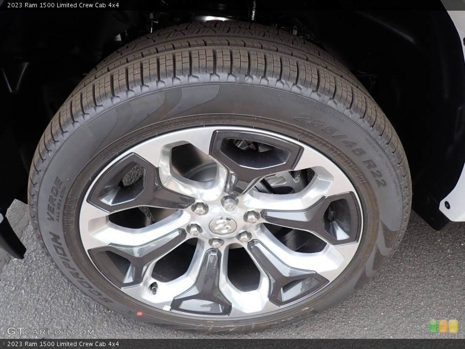 2023 Ram 1500 Limited Crew Cab 4x4 Wheel and Tire Photo #146223285