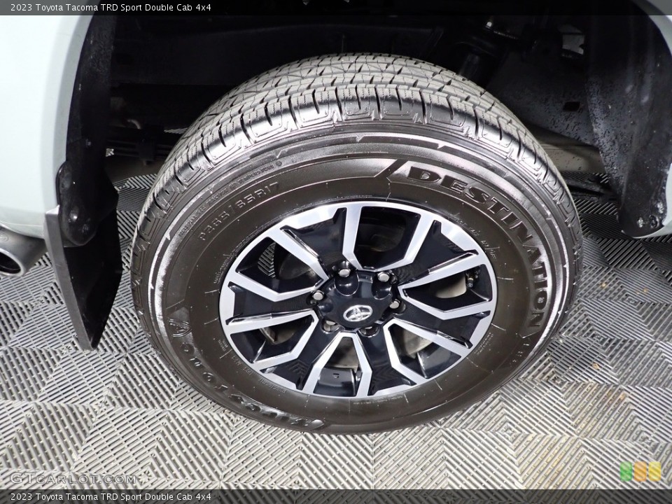 2023 Toyota Tacoma TRD Sport Double Cab 4x4 Wheel and Tire Photo #146225142