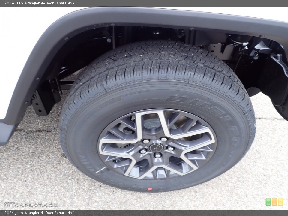 2024 Jeep Wrangler 4-Door Sahara 4x4 Wheel and Tire Photo #146229618