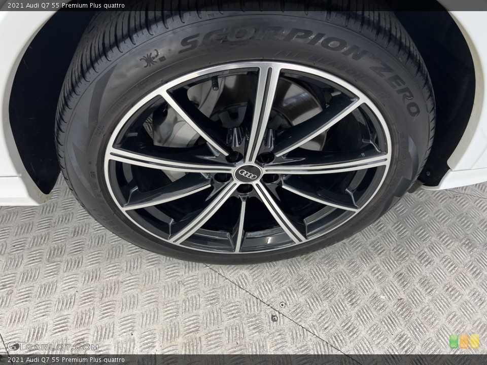 2021 Audi Q7 55 Premium Plus quattro Wheel and Tire Photo #146230866