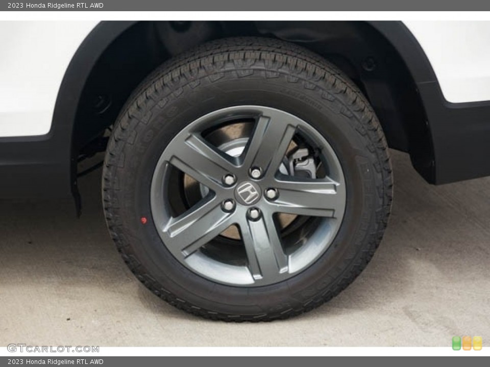 2023 Honda Ridgeline RTL AWD Wheel and Tire Photo #146233728