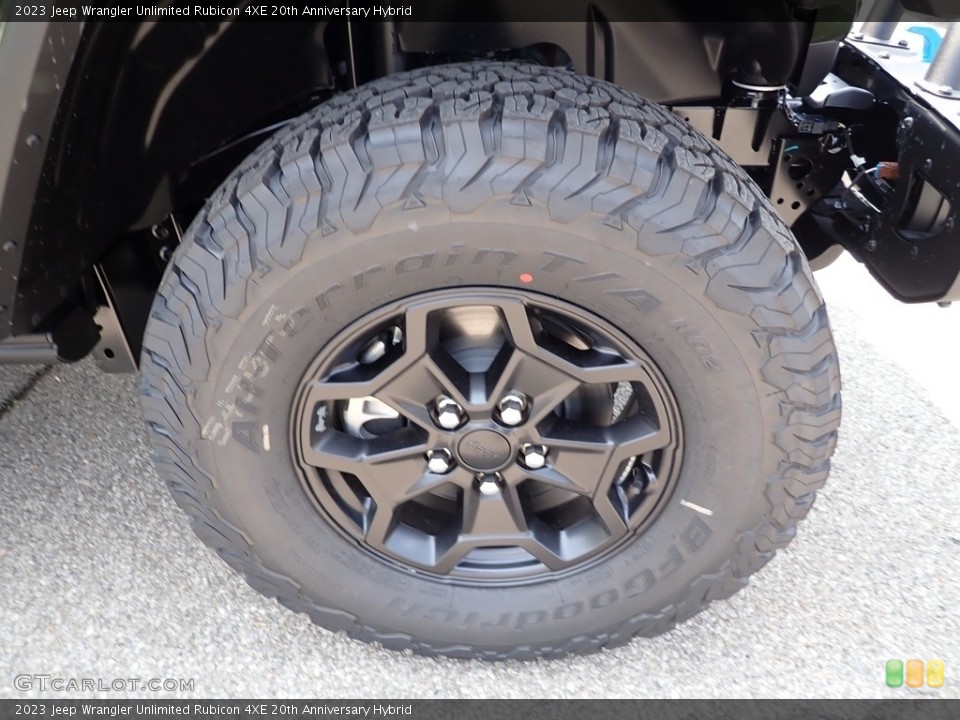 2023 Jeep Wrangler Unlimited Rubicon 4XE 20th Anniversary Hybrid Wheel and Tire Photo #146240935