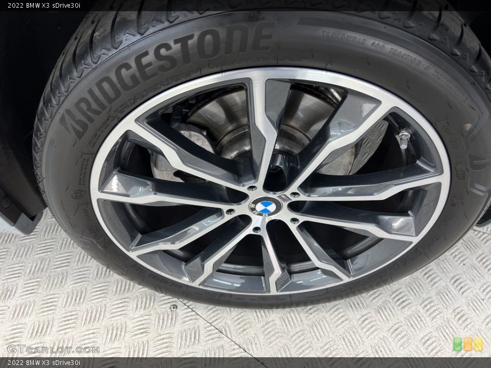 2022 BMW X3 sDrive30i Wheel and Tire Photo #146242842