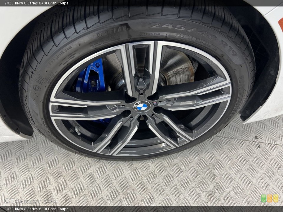 2023 BMW 8 Series 840i Gran Coupe Wheel and Tire Photo #146245311