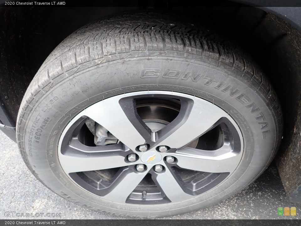 2020 Chevrolet Traverse LT AWD Wheel and Tire Photo #146257251