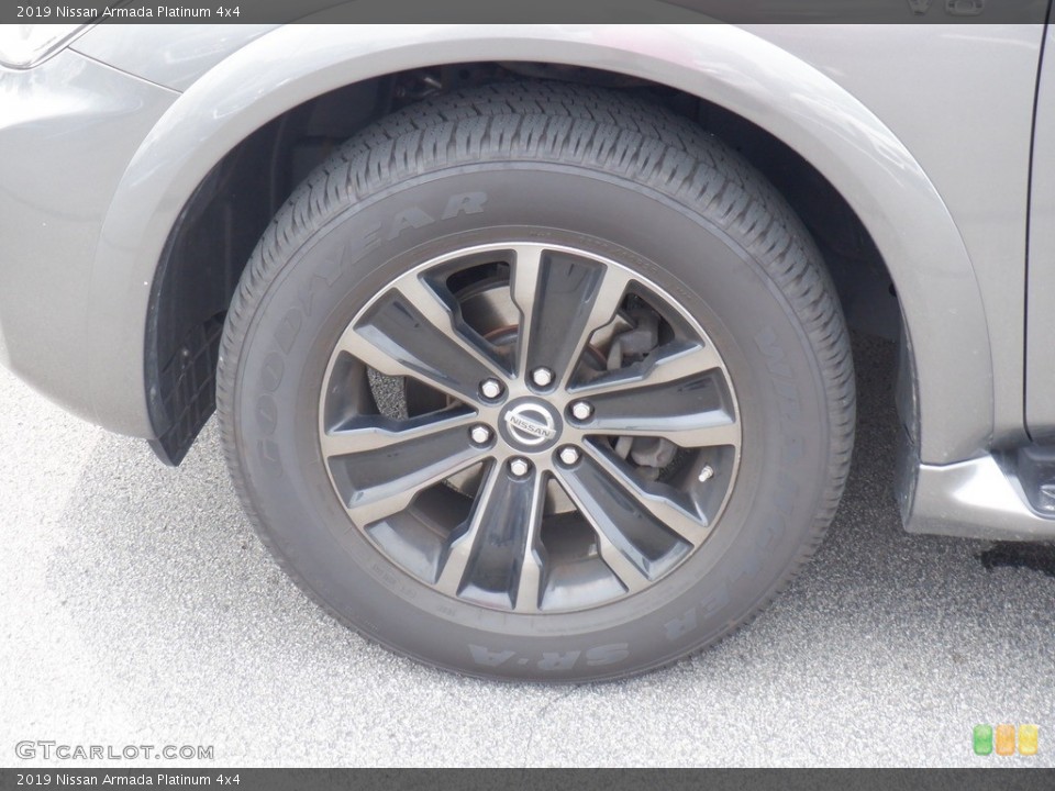 2019 Nissan Armada Platinum 4x4 Wheel and Tire Photo #146264042