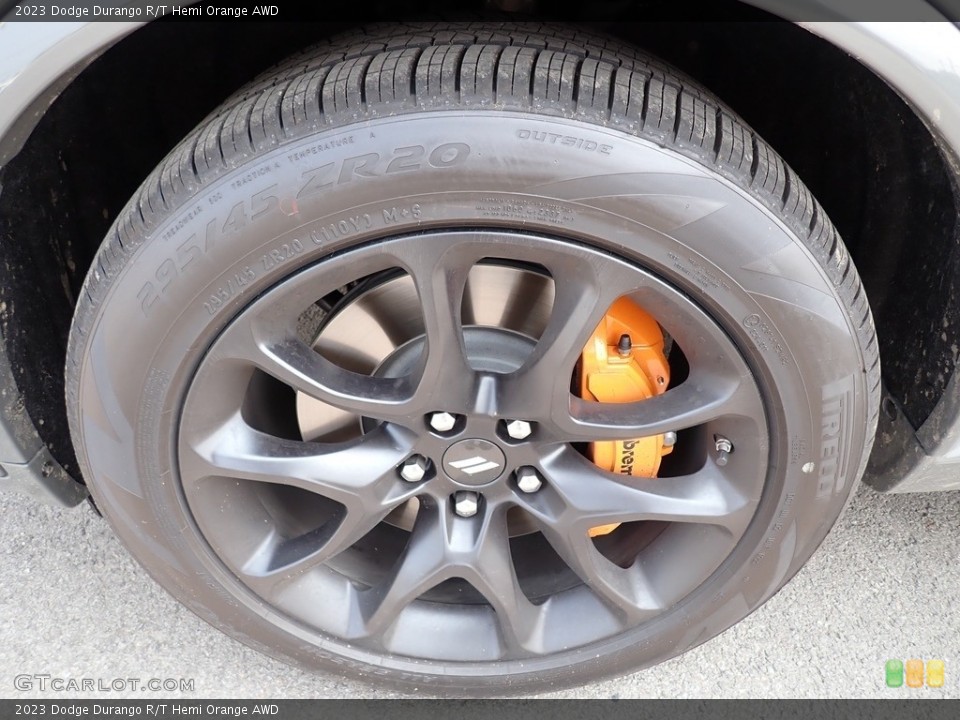 2023 Dodge Durango R/T Hemi Orange AWD Wheel and Tire Photo #146269928